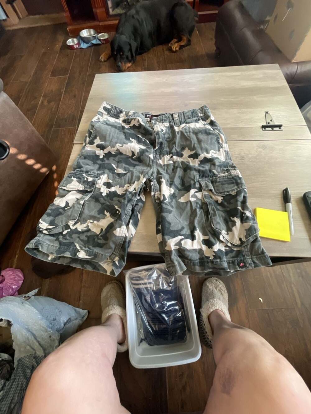 #B02 Tony Hawk Cargo Shorts Size 32 Gray Camo Cotton Y2K Skateboarding